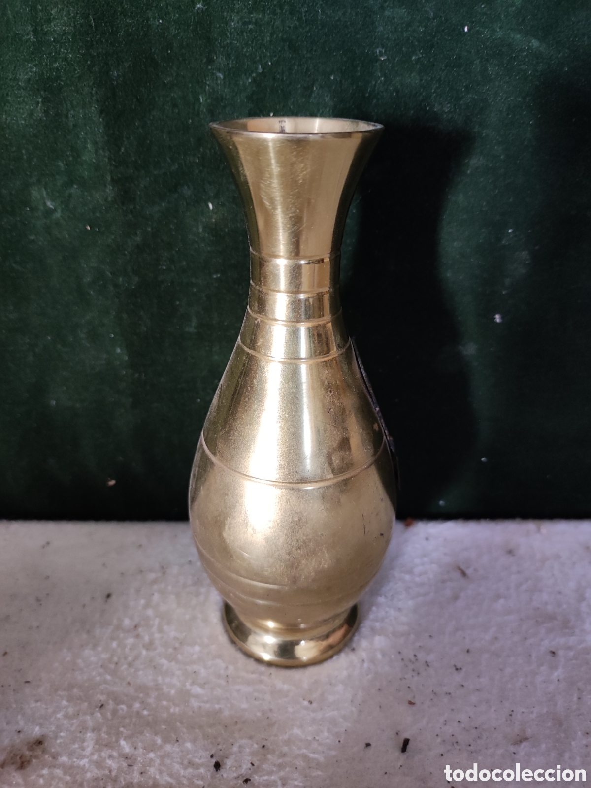 Antig&uuml;edades: Jarroncito de bronce antiguo - Foto 1