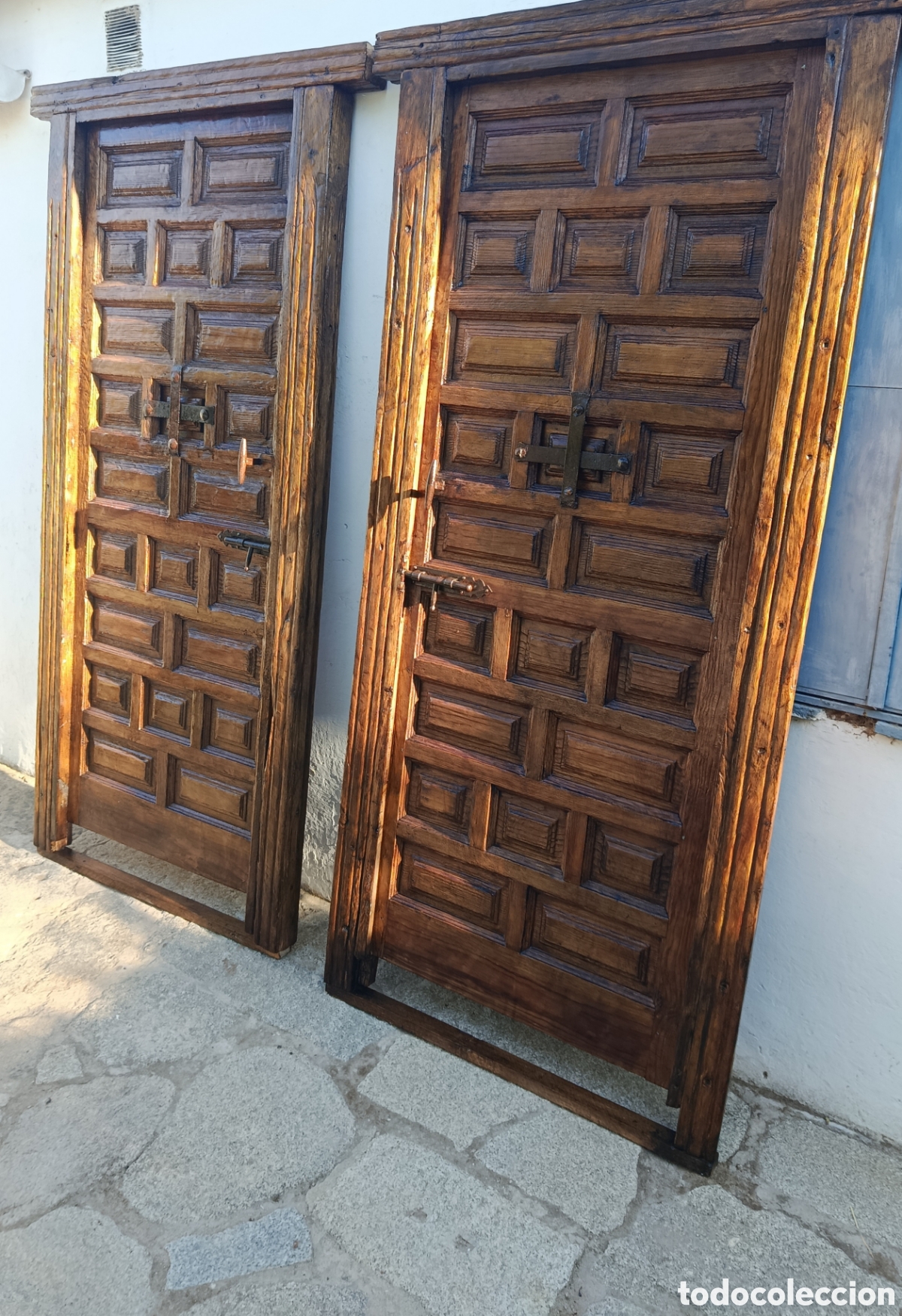 Antig&uuml;edades: Pareja de puertas antiguas - Foto 2