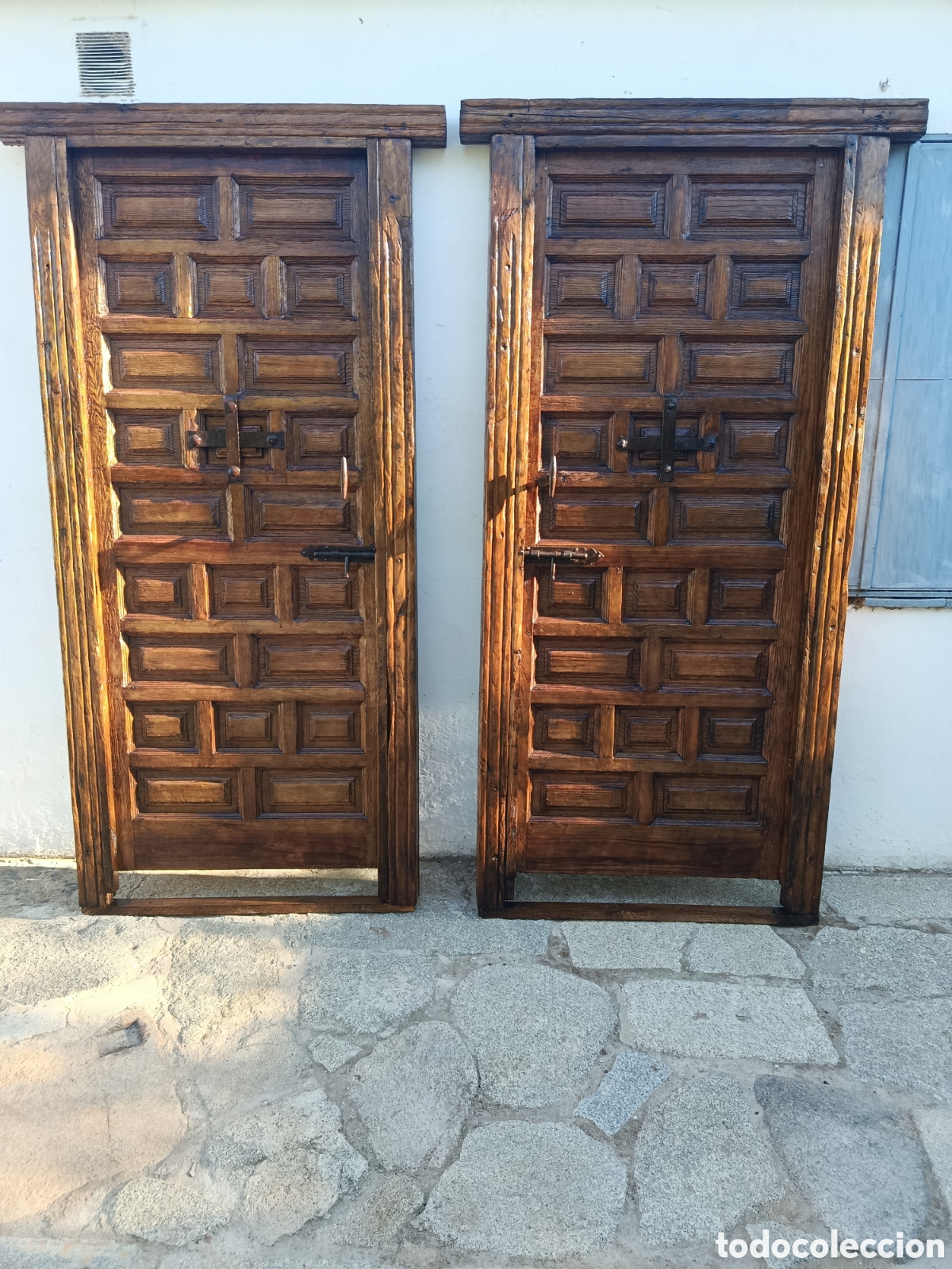 Antig&uuml;edades: Pareja de puertas antiguas - Foto 3