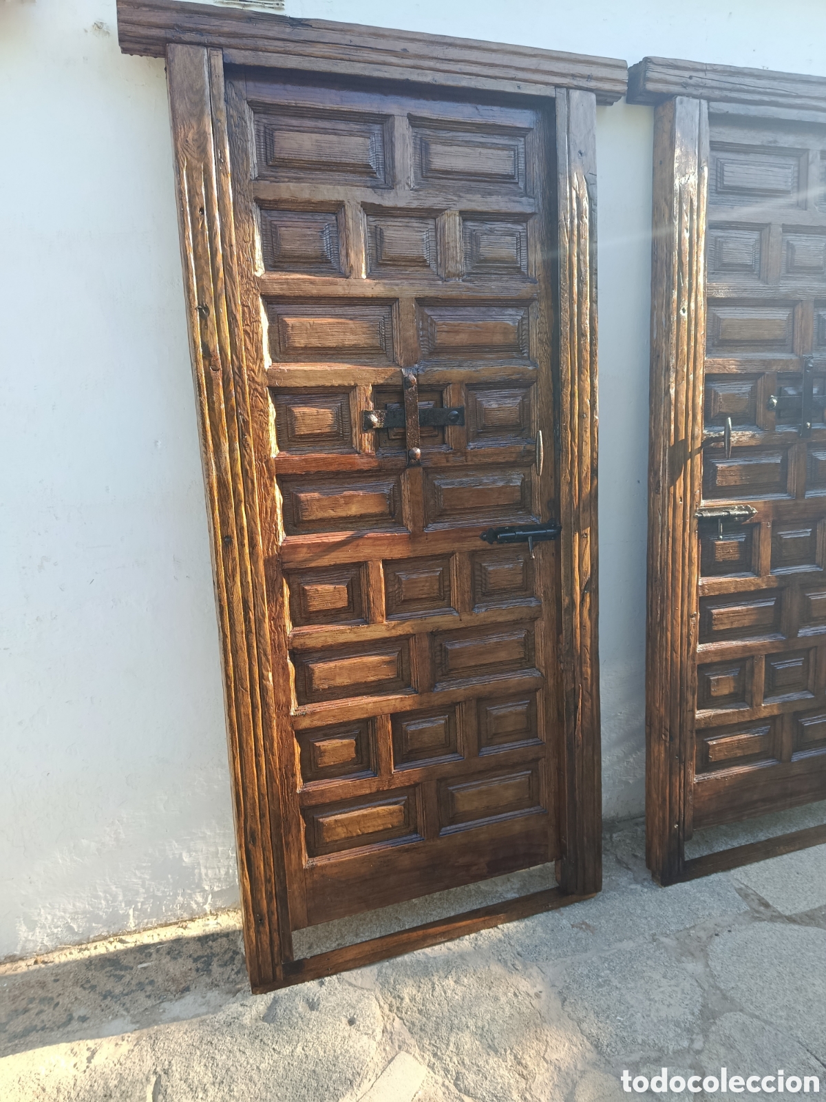 Antig&uuml;edades: Pareja de puertas antiguas - Foto 4