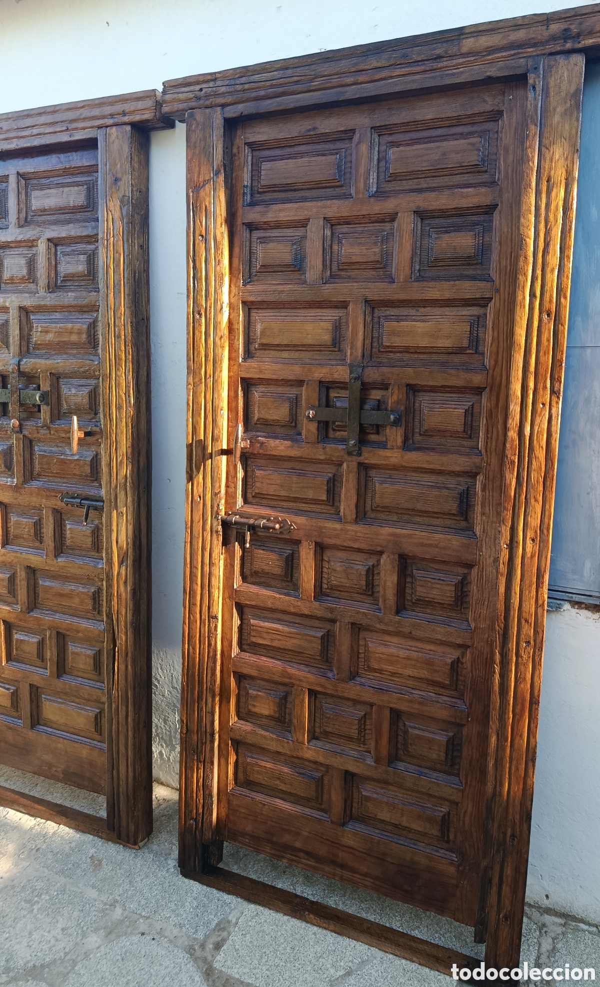 Antig&uuml;edades: Pareja de puertas antiguas - Foto 5