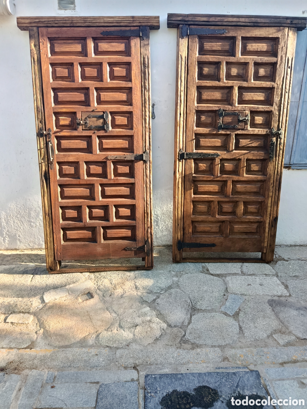 Antig&uuml;edades: Pareja de puertas antiguas - Foto 8