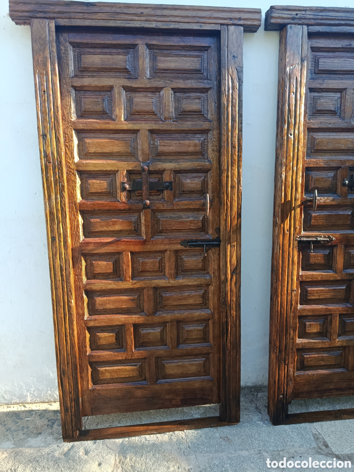 Antig&uuml;edades: Pareja de puertas antiguas - Foto 11
