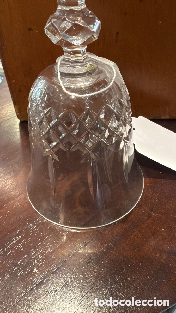 Antig&uuml;edades: CAMPANA CRISTAL TALLADO - Foto 2