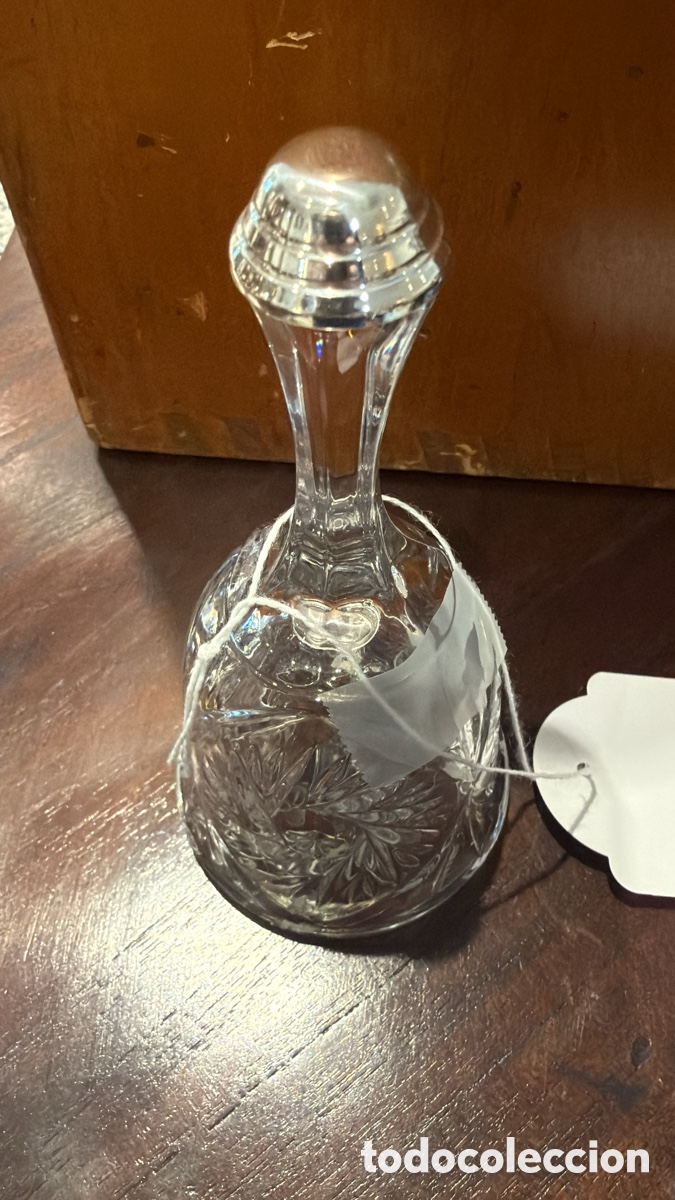 Antig&uuml;edades: CAMPANA CRISTAL CON PLATA - Foto 2