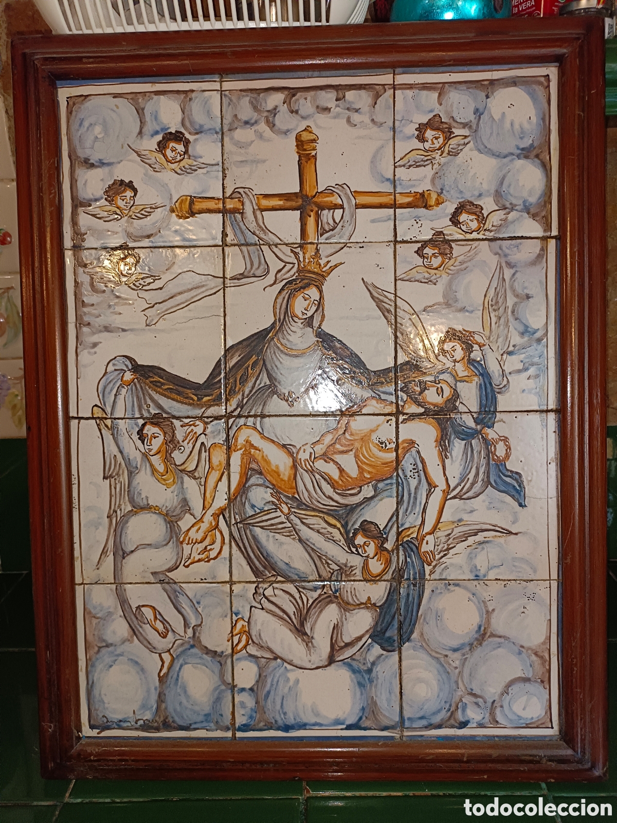 Antig&uuml;edades: Panel de Azulejos del S.XIX