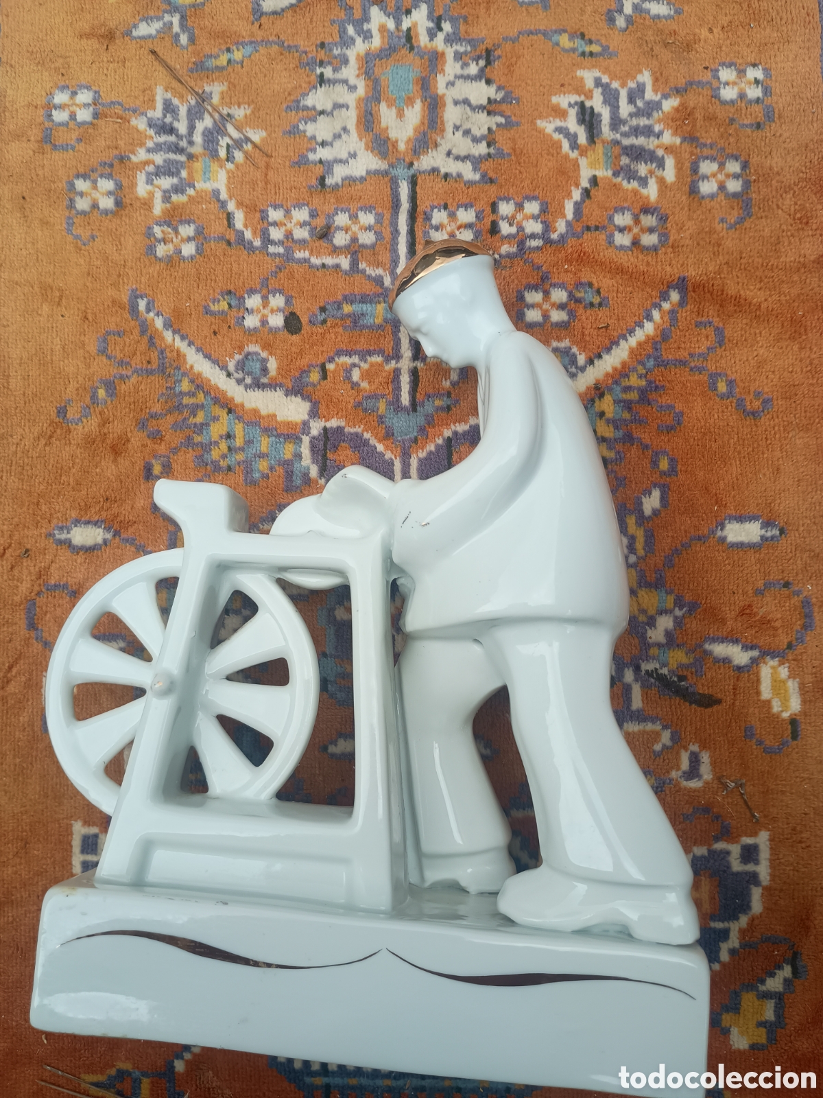 Antig&uuml;edades: Afilador cer&aacute;mica Gallega