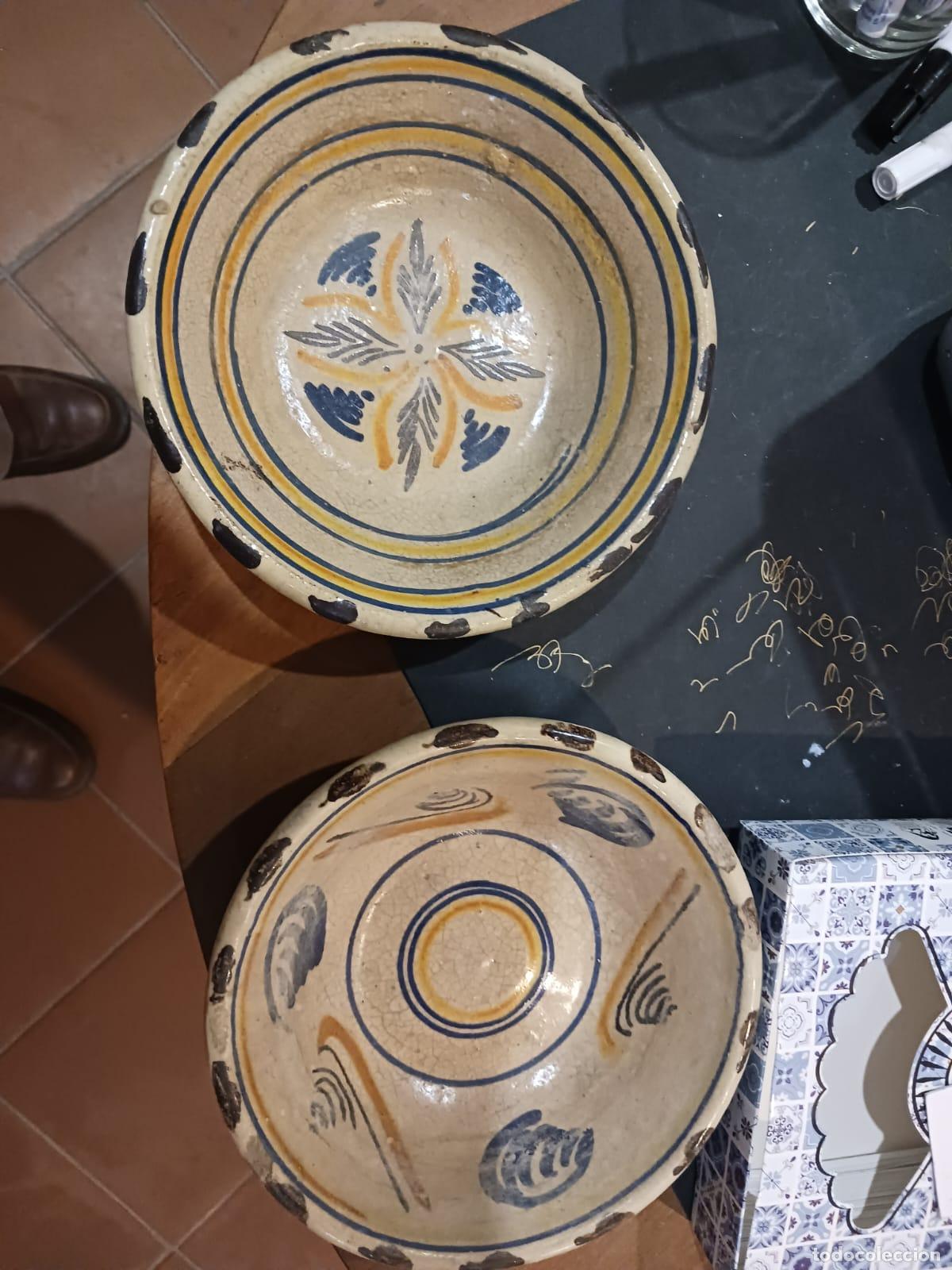 Antig&uuml;edades: Pareja platos Sevilla o Portugal
