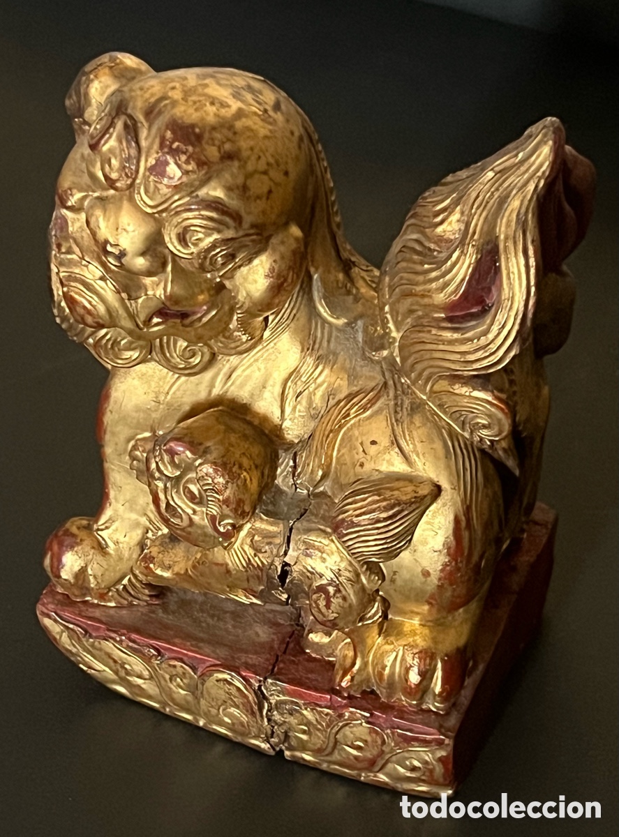 Antig&uuml;edades: Antique Lion Foo (獅) - Foto 2