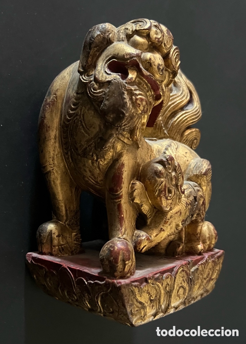 Antig&uuml;edades: Antique Lion Foo (獅) - Foto 6