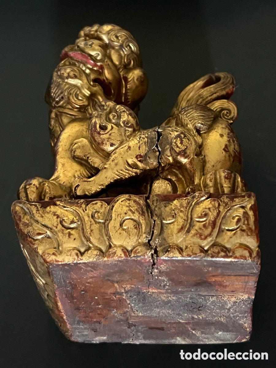 Antig&uuml;edades: Antique Lion Foo (獅) - Foto 7