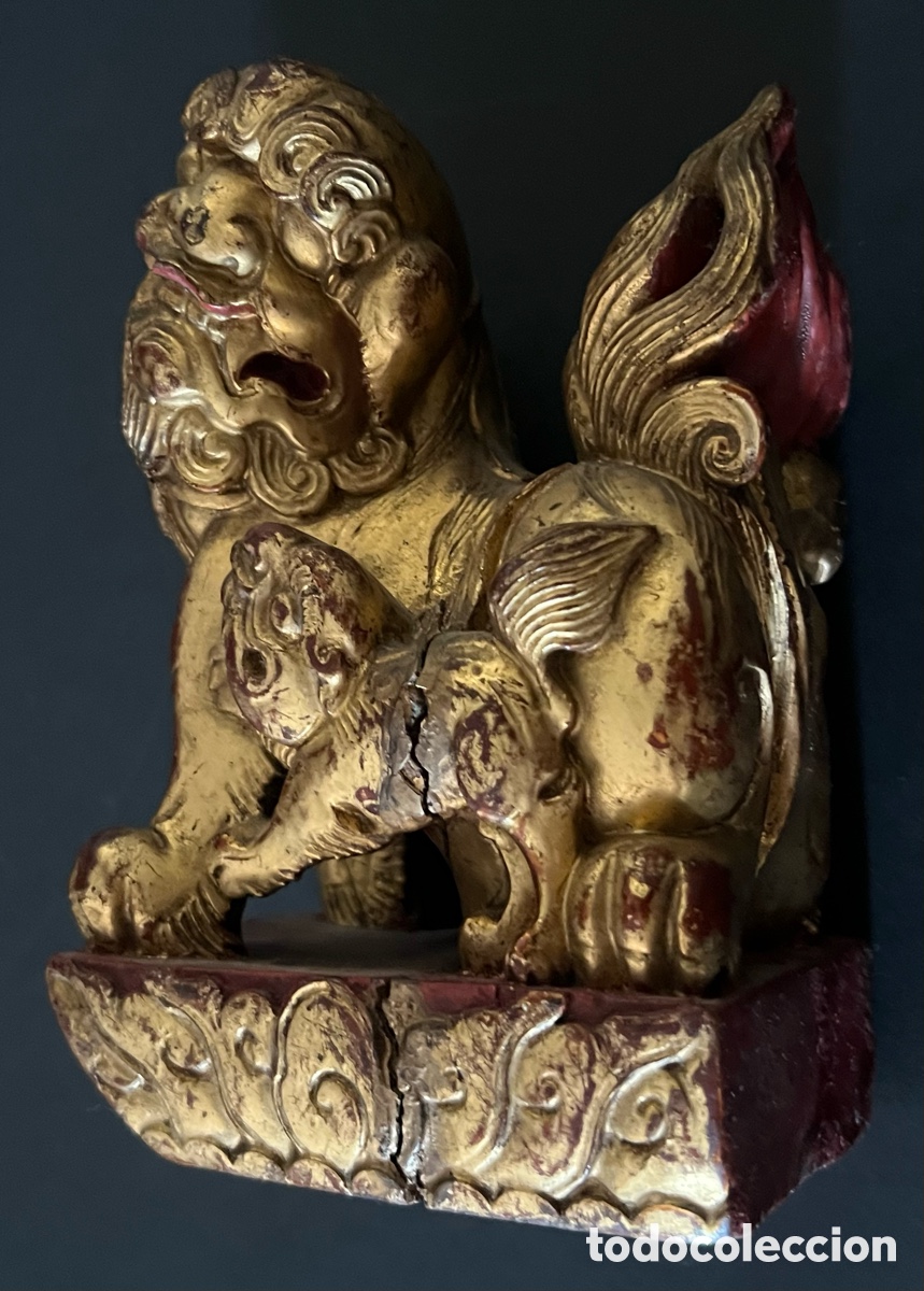 Antig&uuml;edades: Antique Lion Foo (獅) - Foto 15