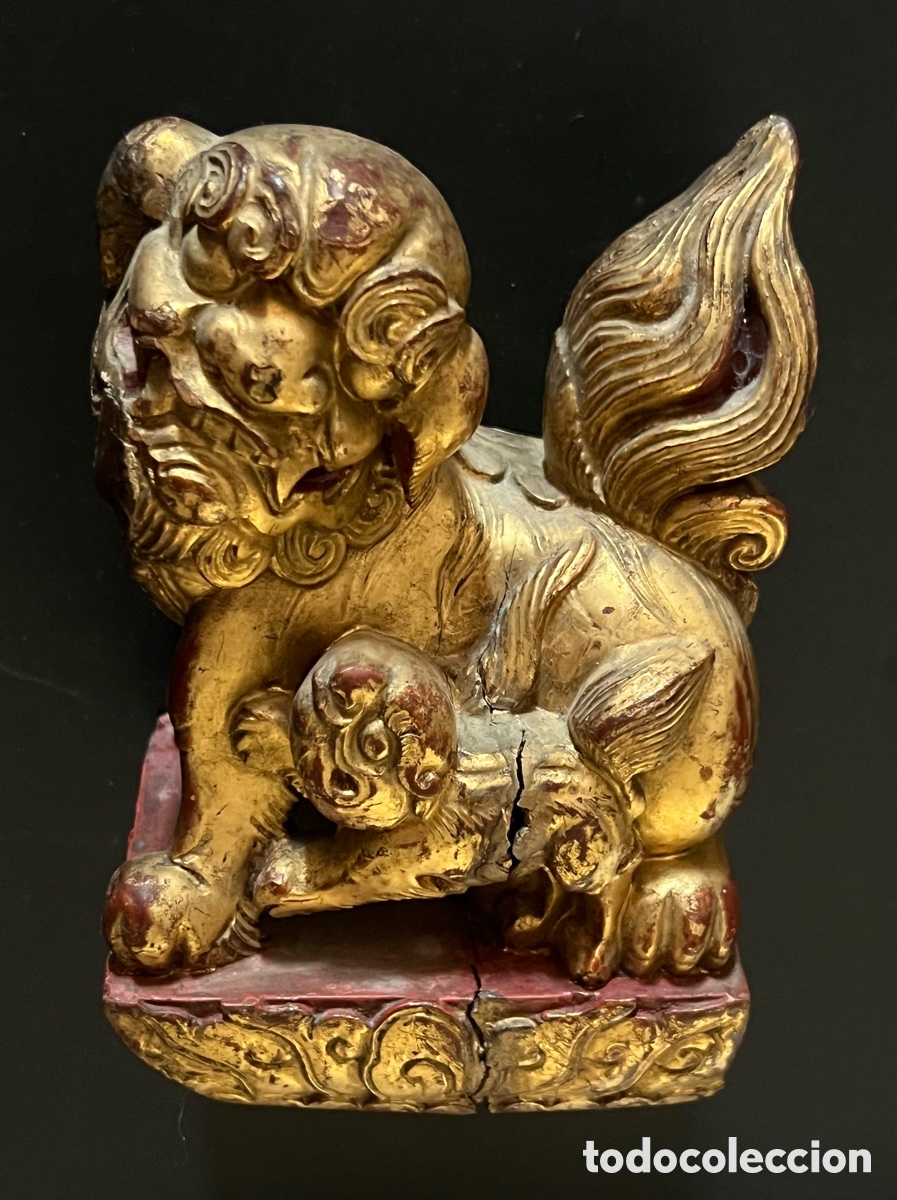 Antig&uuml;edades: Antique Lion Foo (獅) - Foto 1