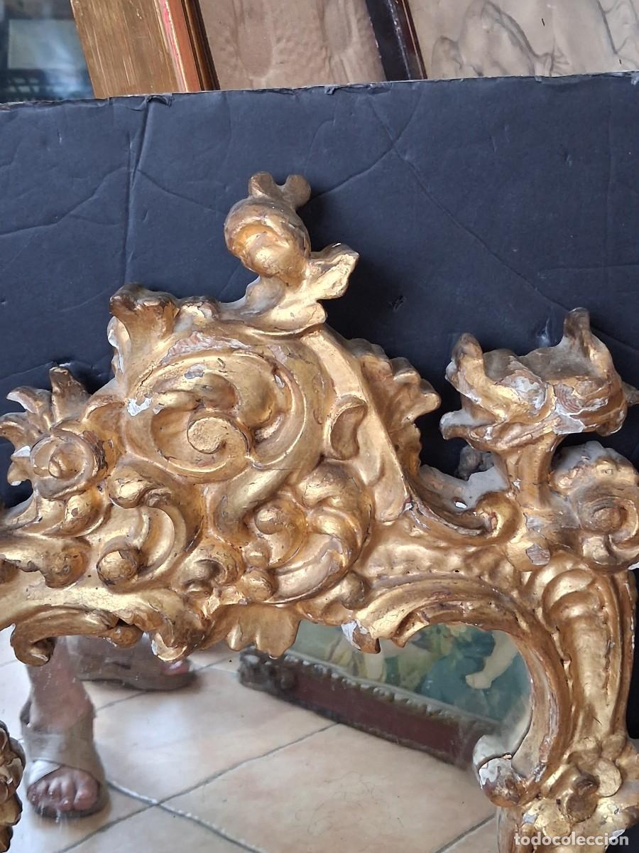 Antig&uuml;edades: Espejo estilo rococo S.XIX - Foto 2
