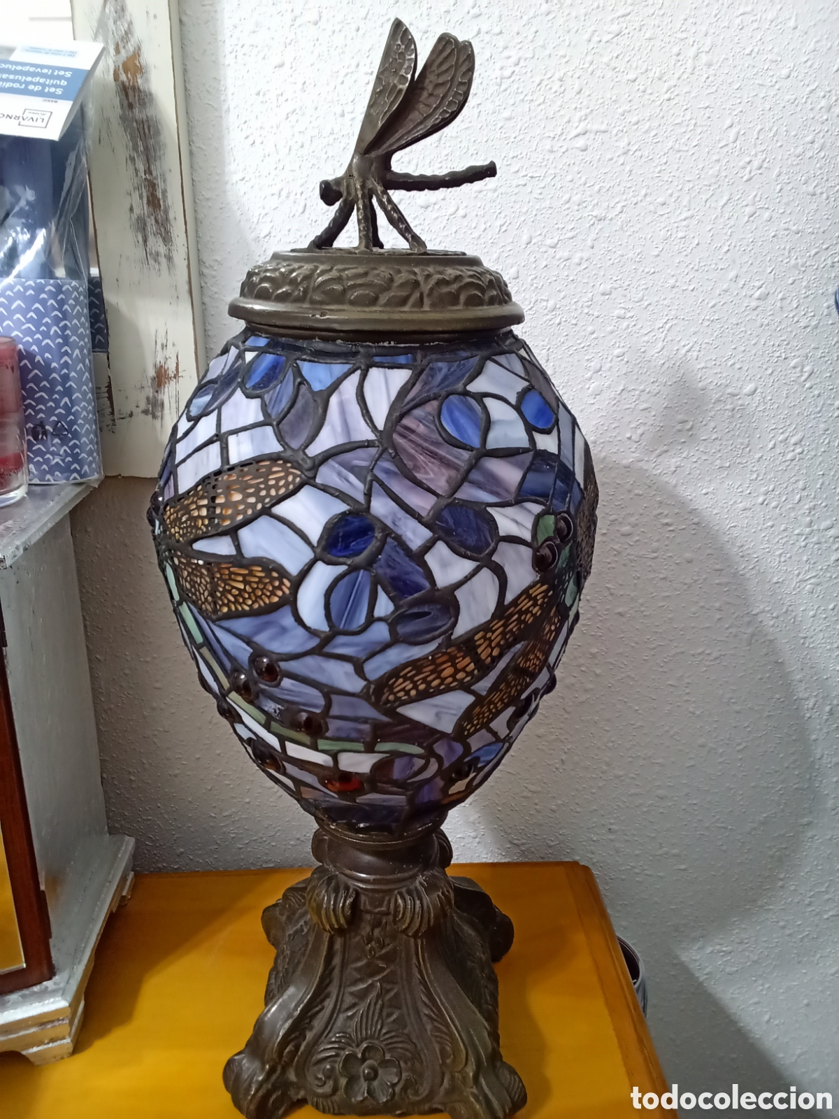 Antig&uuml;edades: Lampara Tipo Tifanis - Foto 1
