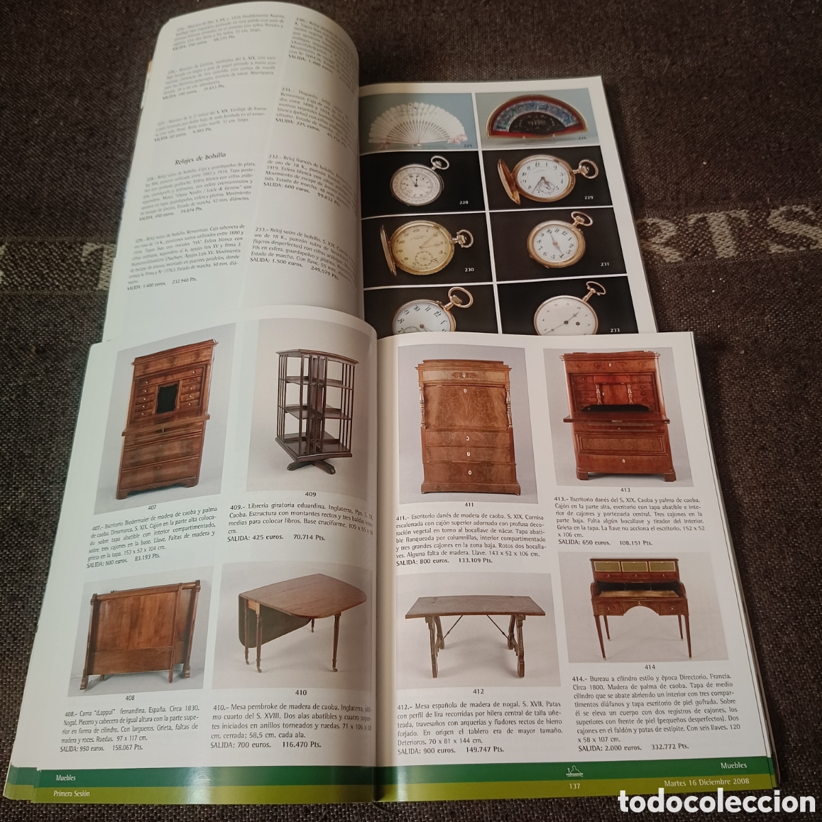 Antig&uuml;edades: Lote 2 cat&aacute;logos Subastas Duran - Foto 3
