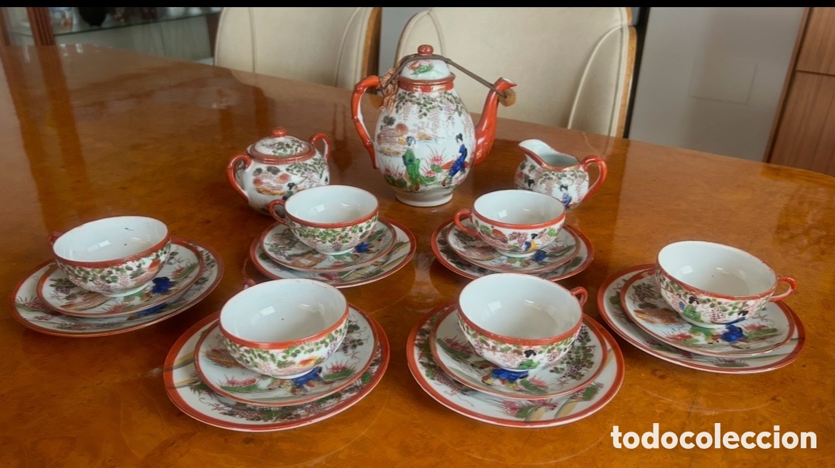 Antiques: Juego, caf&eacute; y t&eacute; Satzuma