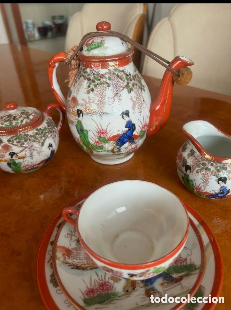 Antig&uuml;edades: Juego, caf&eacute; y t&eacute; Satzuma - Foto 2