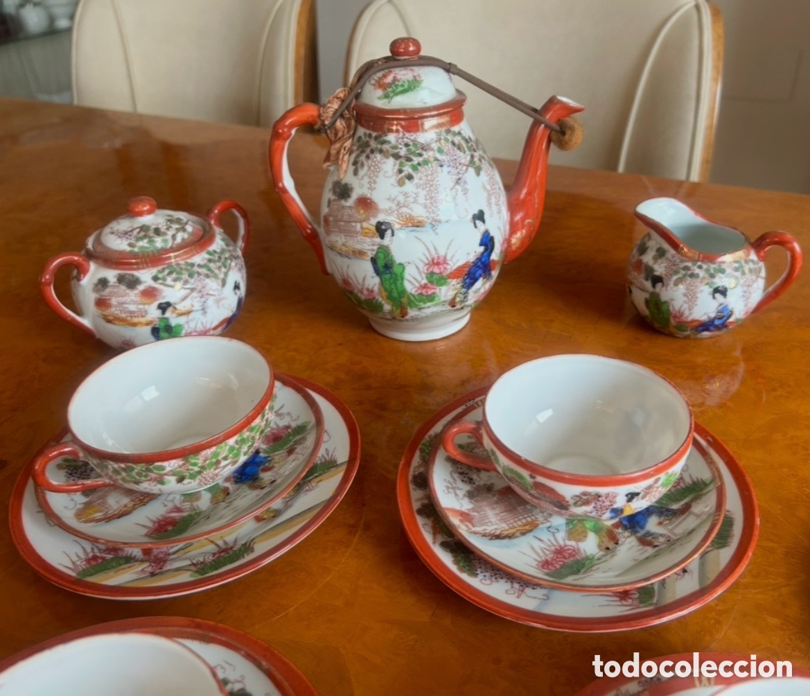 Antig&uuml;edades: Juego, caf&eacute; y t&eacute; Satzuma - Foto 4