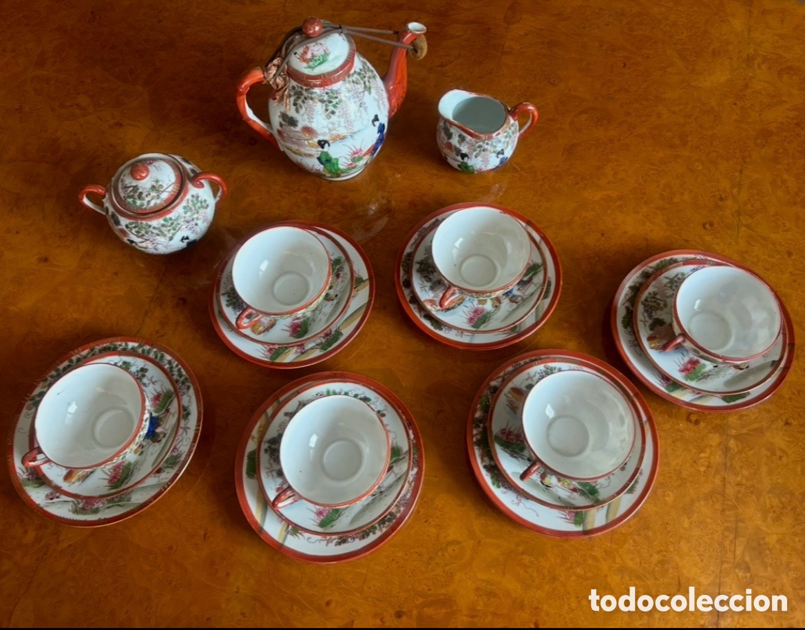 Antig&uuml;edades: Juego, caf&eacute; y t&eacute; Satzuma - Foto 5