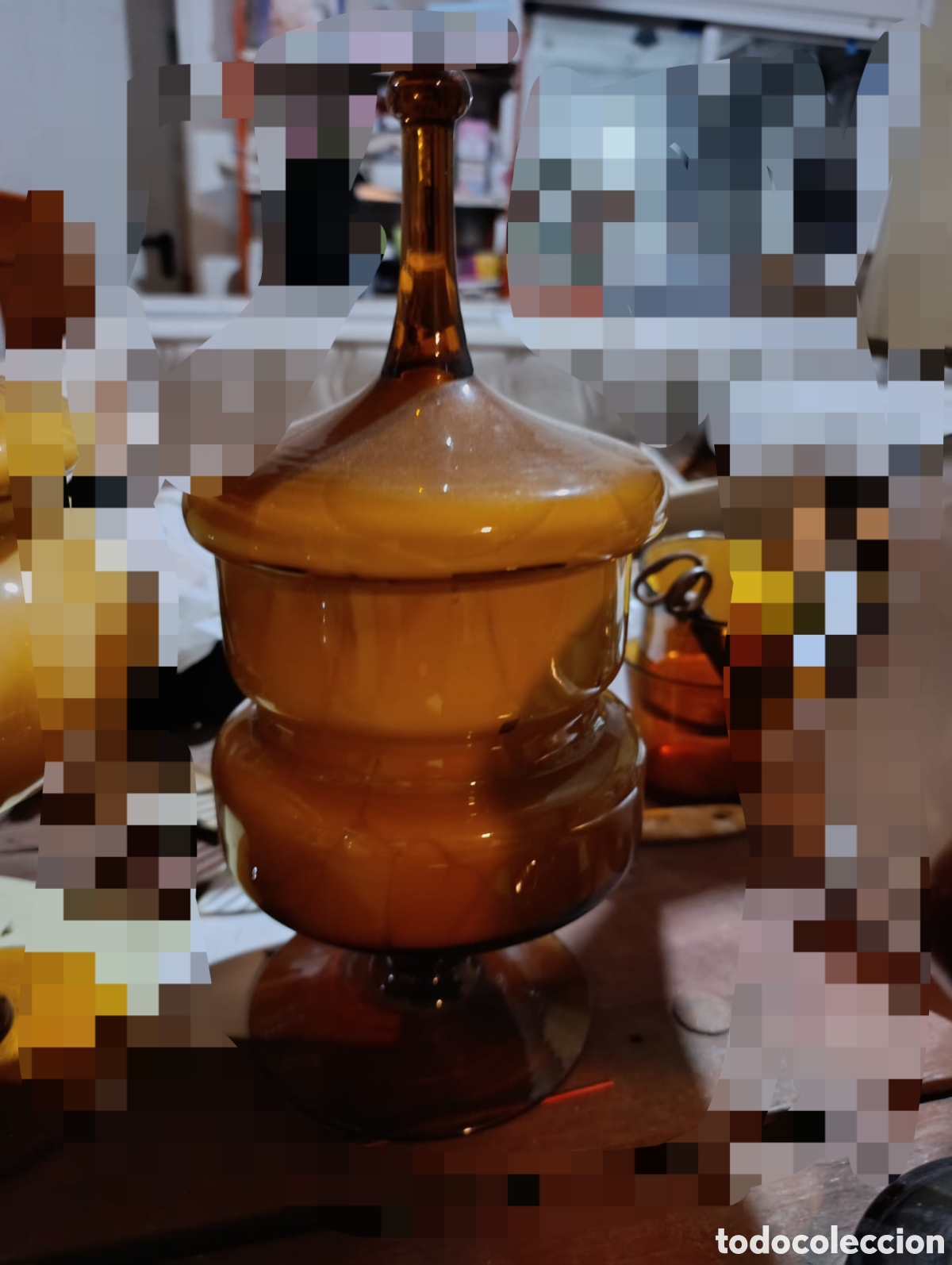 Antig&uuml;edades: Gran lote de piezas de murano y cristal doblado. - Foto 1