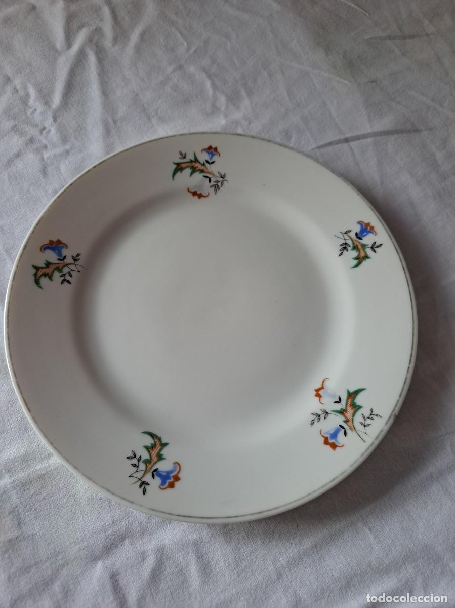Antig&uuml;edades: Plato de postre de porcelana Langenthal Suisse