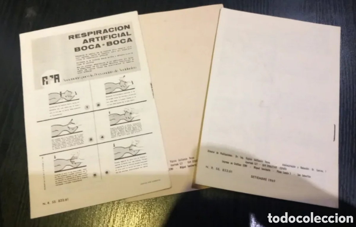 Antig&uuml;edades: 3 Libretos de recomendaciones de Seguridad - Foto 2