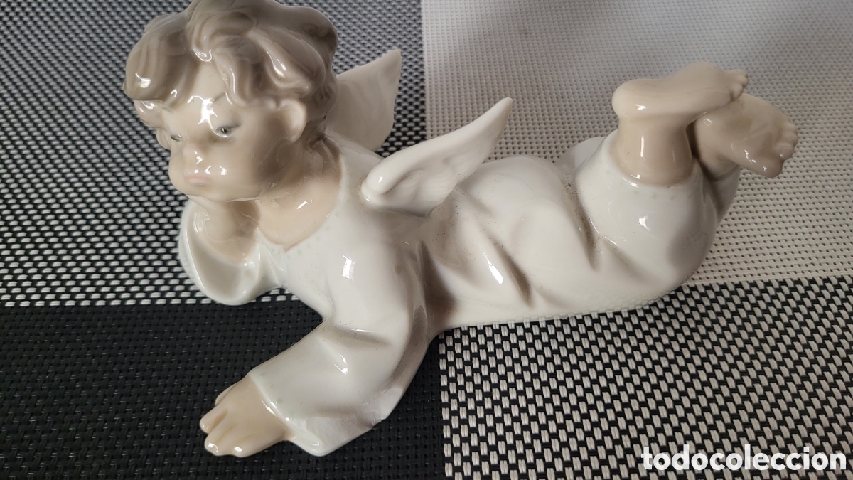 Antig&uuml;edades: Antigua figura decorativo porcelana Lladro