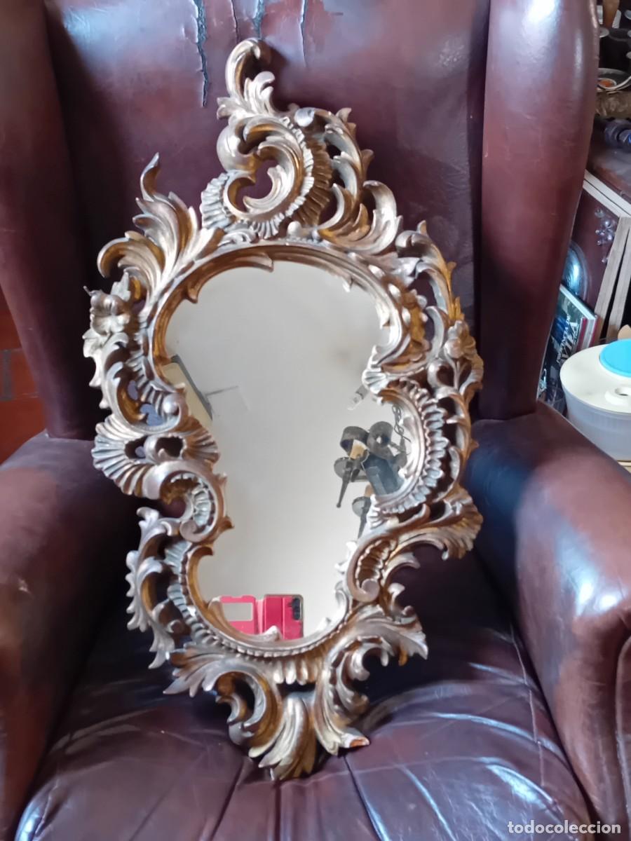 Antig&uuml;edades: Cornucopia estilo Luis XV de estuco d&eacute;cada de los 40/50