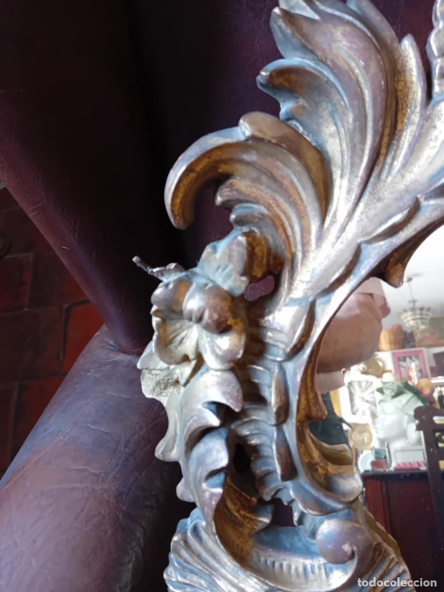 Antig&uuml;edades: Cornucopia estilo Luis XV de estuco d&eacute;cada de los 40/50 - Foto 3