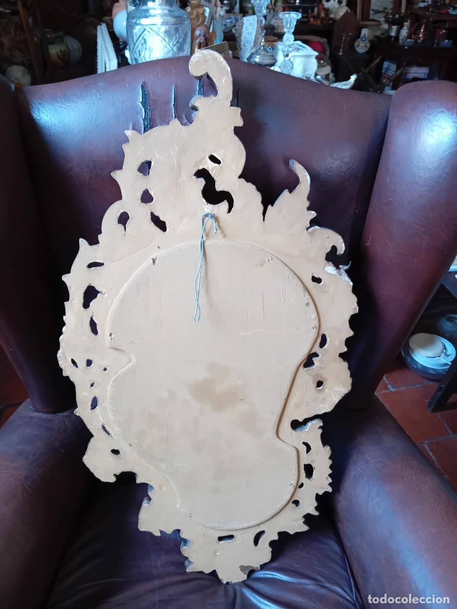 Antig&uuml;edades: Cornucopia estilo Luis XV de estuco d&eacute;cada de los 40/50 - Foto 7