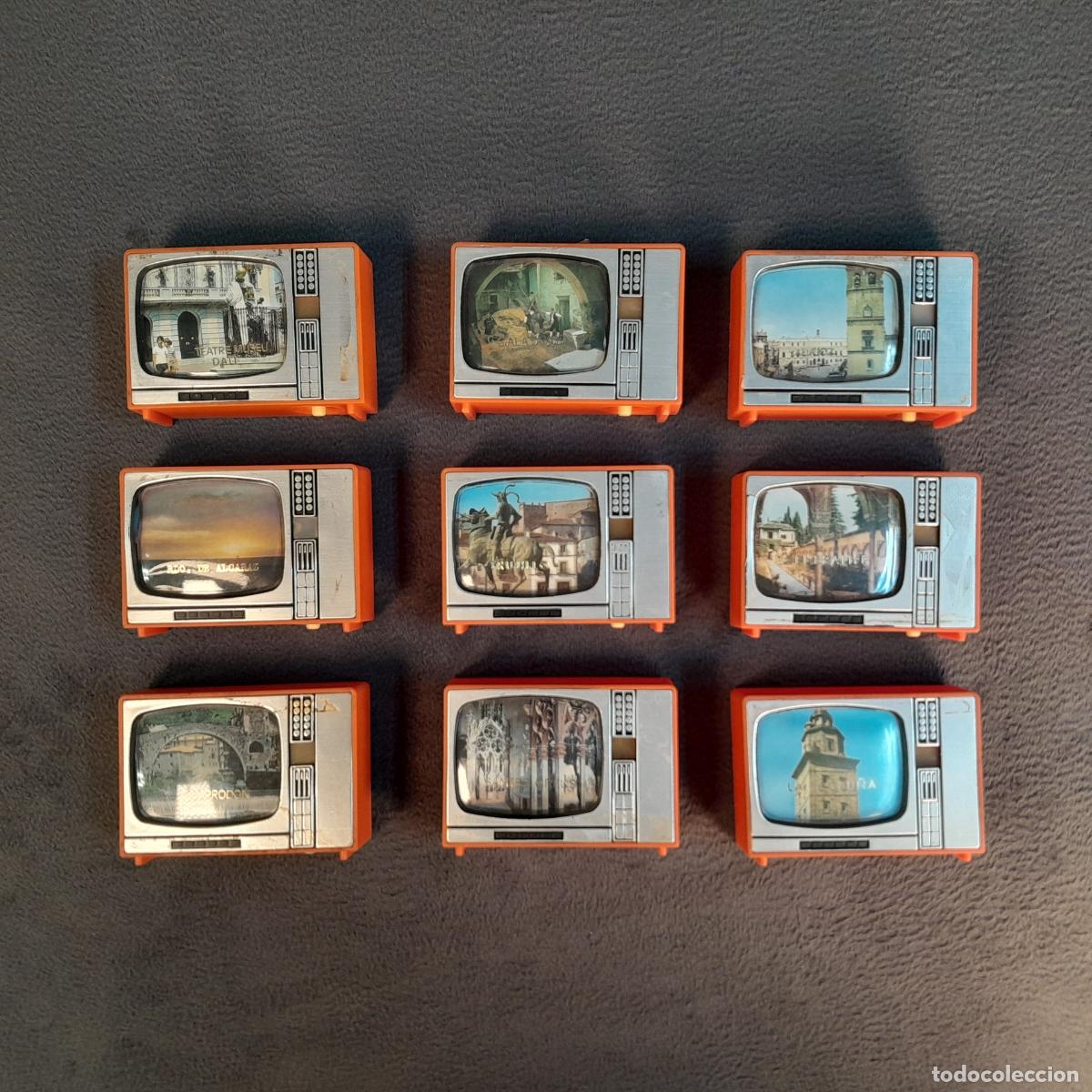 Antig&uuml;edades: LOTE DE 9 MINIATURAS DE VISOR DE DIAPOSITIVAS. VINTAGE SOUVENIR. SIGLO XX