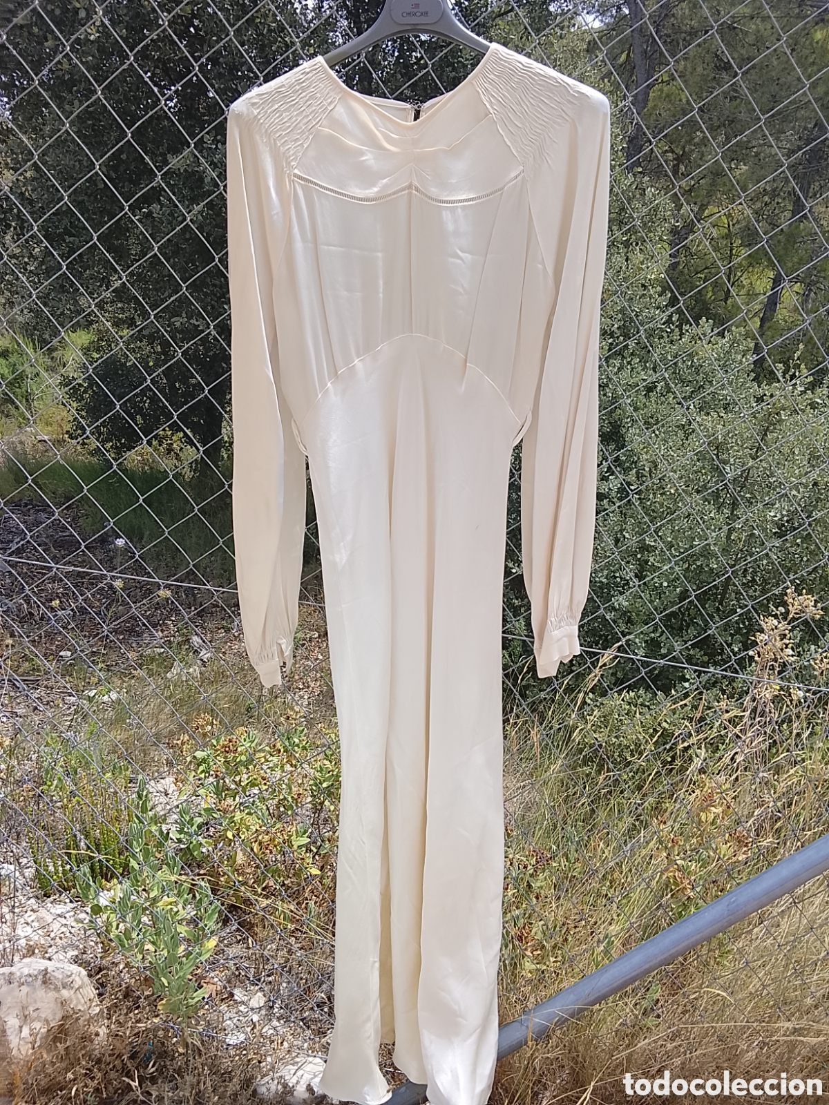 Antig&uuml;edades: Vestido de novia a&ntilde;os 30 americano