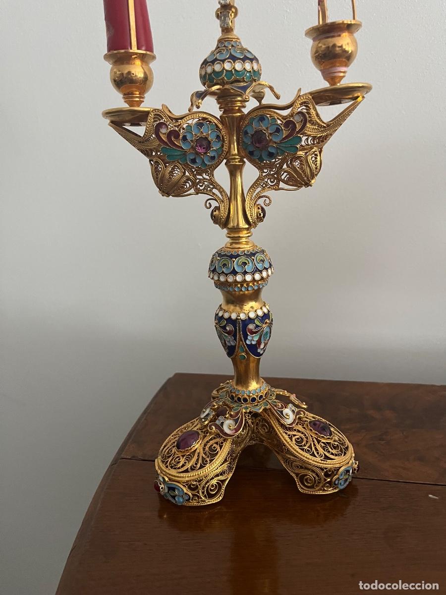Antig&uuml;edades: Candelabros lit&uacute;rgicos ortodoxos. - Foto 4
