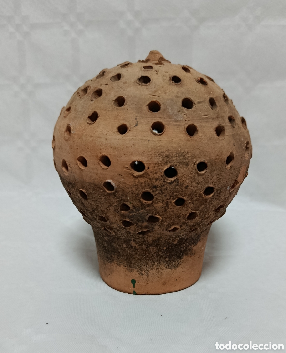 Antig&uuml;edades: ANTIGUO COLADOR CISTERNA DE PI&Ntilde;A ALFAFERIA CERAMICA CATALANA LA GALERA