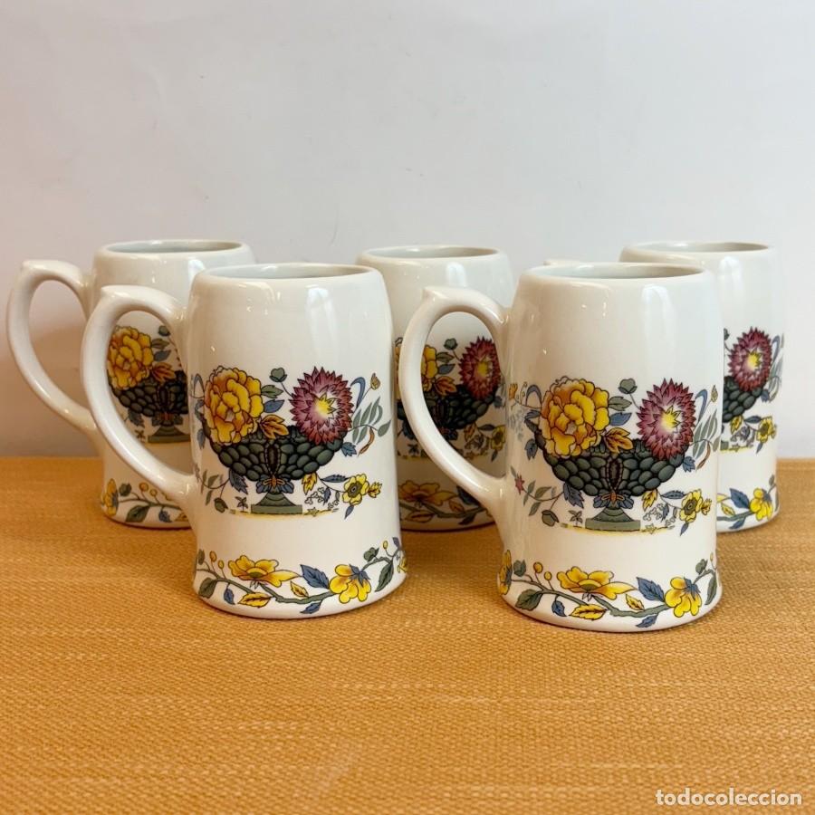 Antig&uuml;edades: Tazas La Cartuja de Sevilla - Foto 2