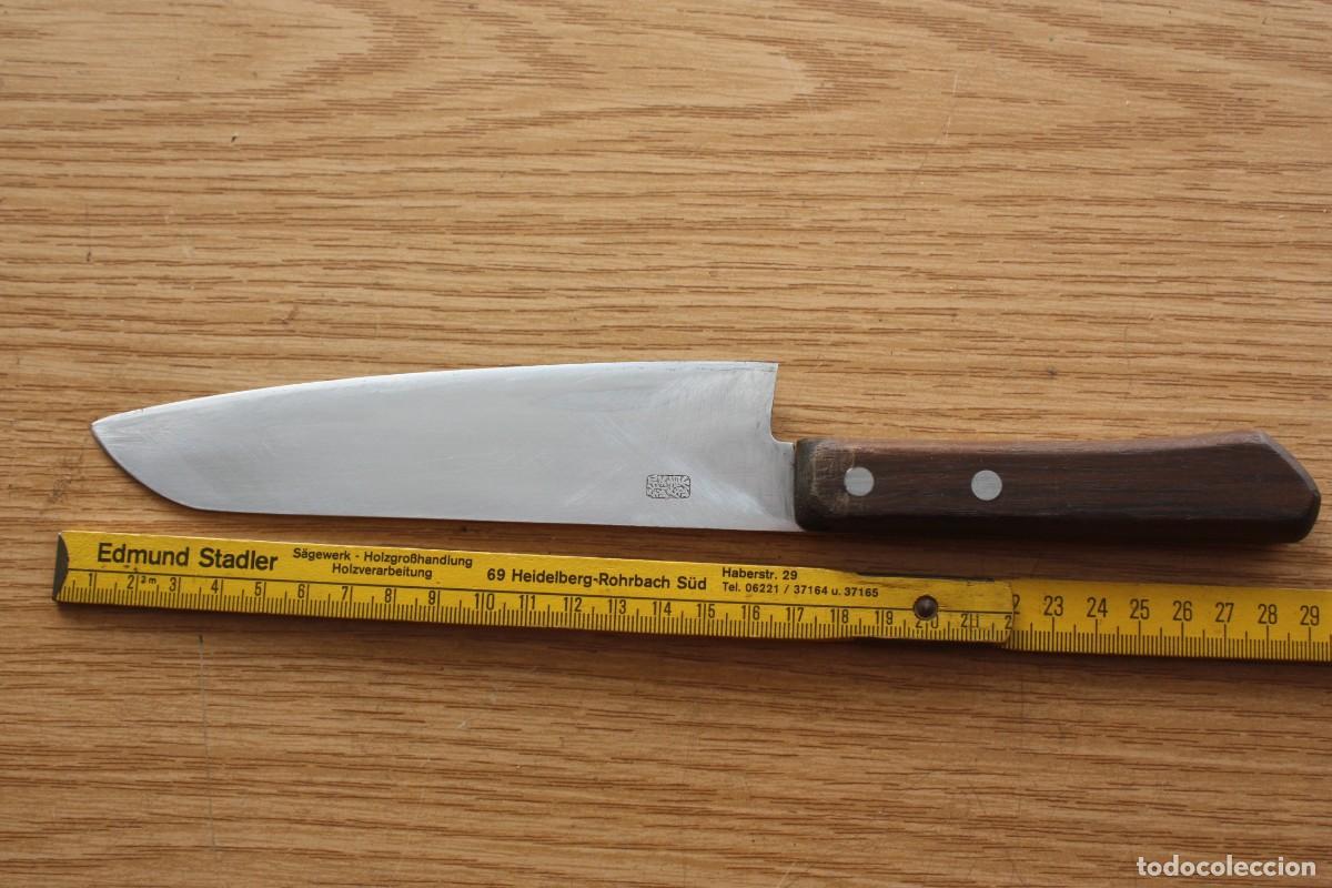 Antig&uuml;edades: Cuchillo japon&eacute;s de cocina.