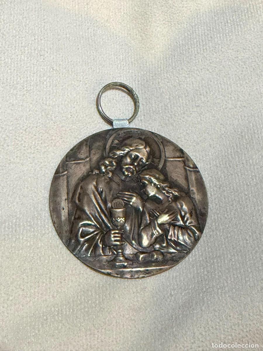 Antig&uuml;edades: MEDALLA PRIMERA COMUNI&Oacute;N A&Ntilde;OS 30 - Foto 2