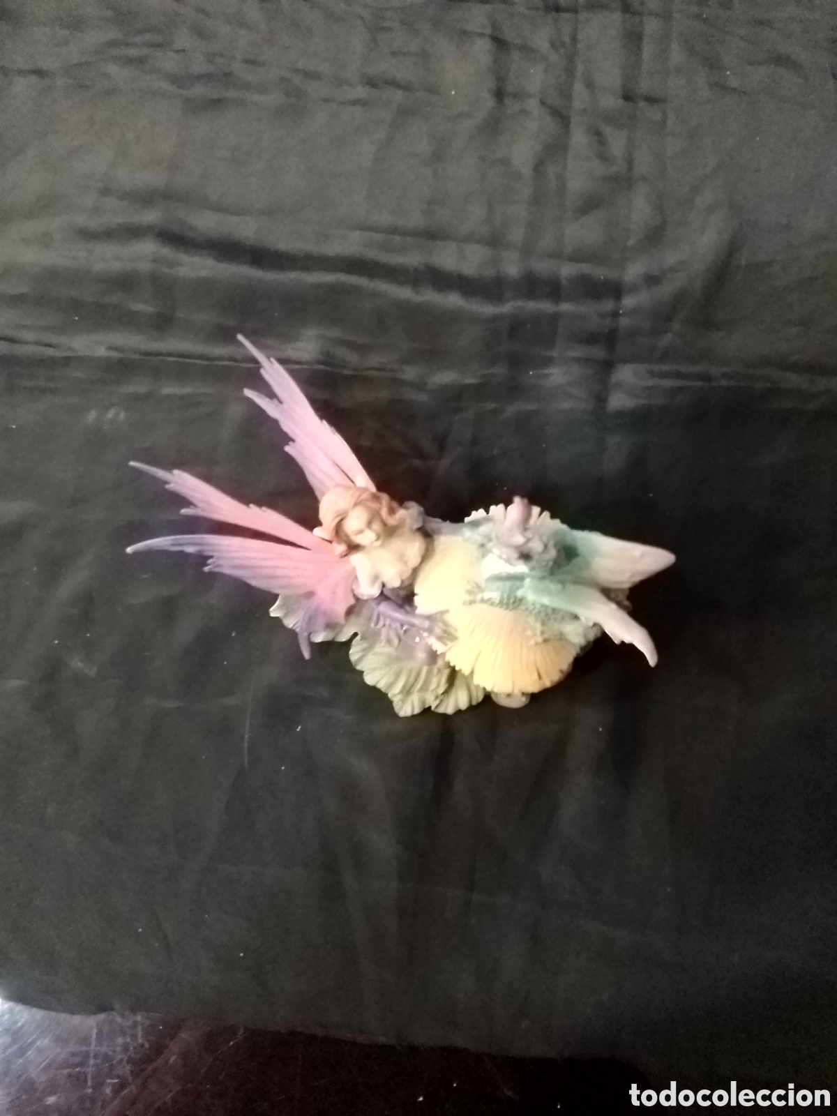 Antig&uuml;edades: Figura de hada y drag&oacute;n - Foto 5