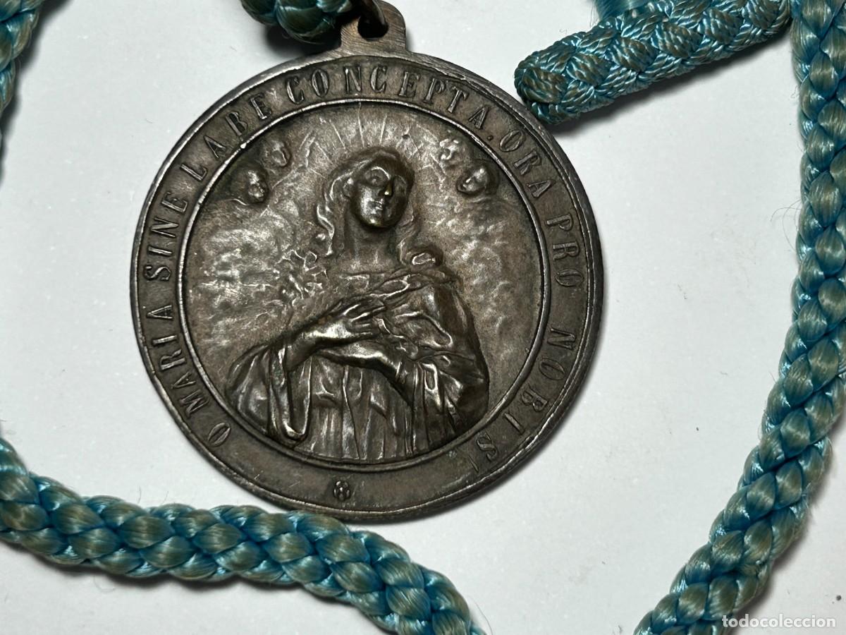 Antig&uuml;edades: MEDALLA SAN LUIS GONZAGA E INMACULADA CONCEPCION - Foto 3