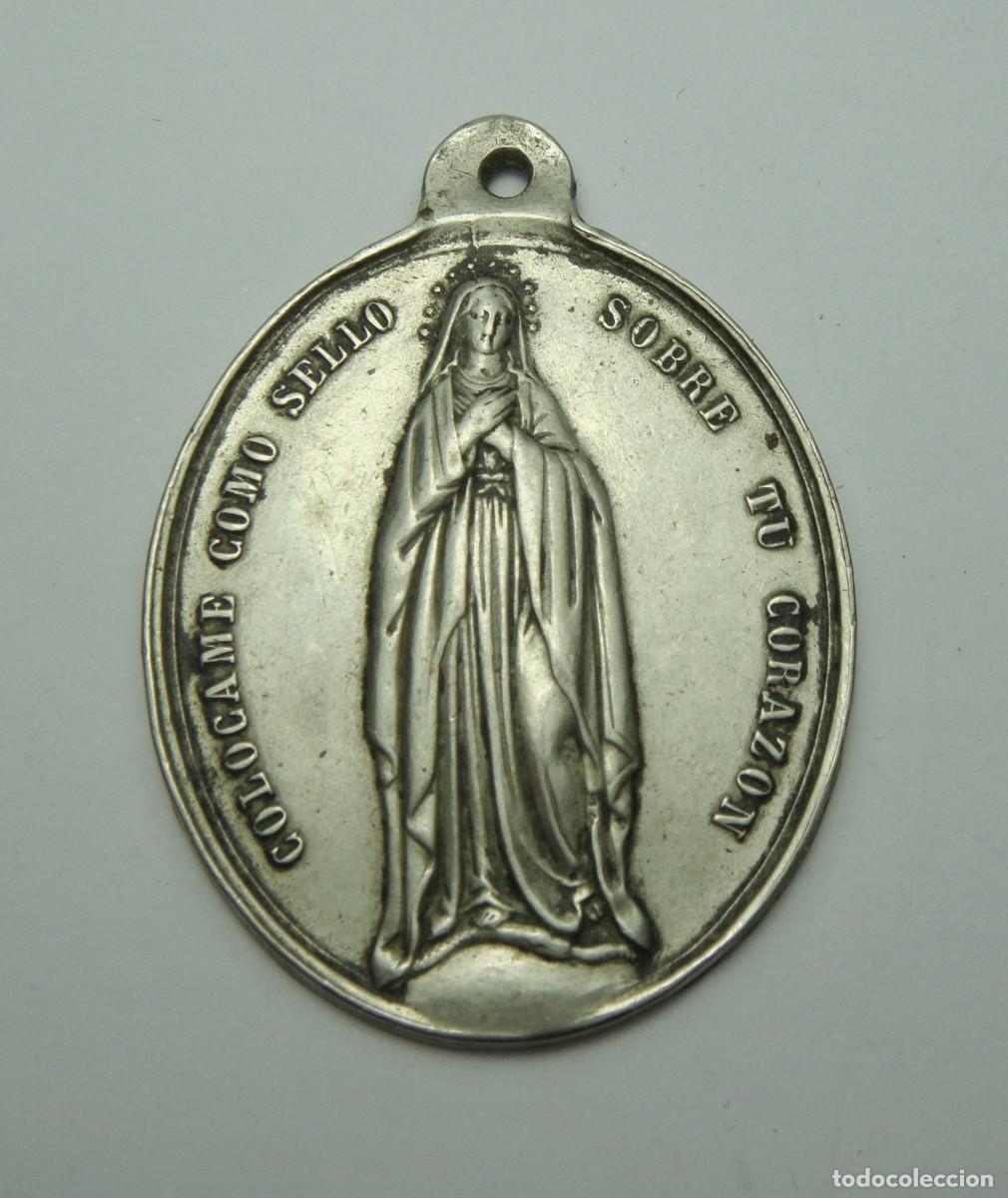 Antig&uuml;edades: Medalla Religiosa &middot; Inmaculada Concepci&oacute;n &middot; 35 &times; 30 mm