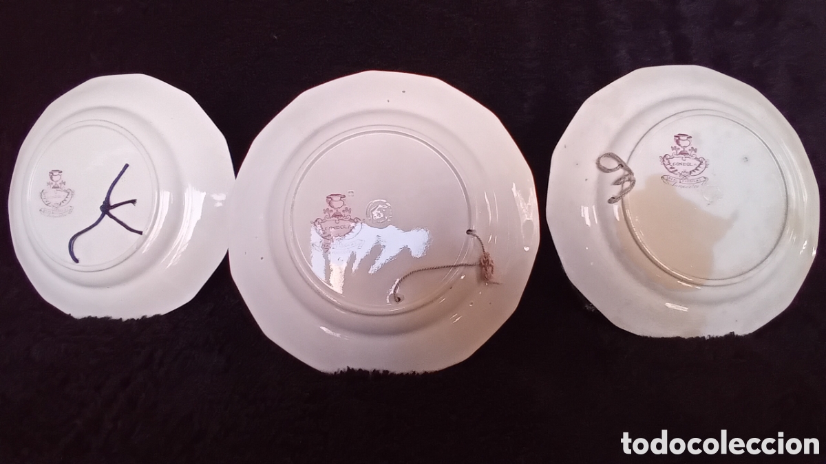Antig&uuml;edades: 3 PLATOS SARGALEDOS , 3 &Eacute;POCA - Foto 21