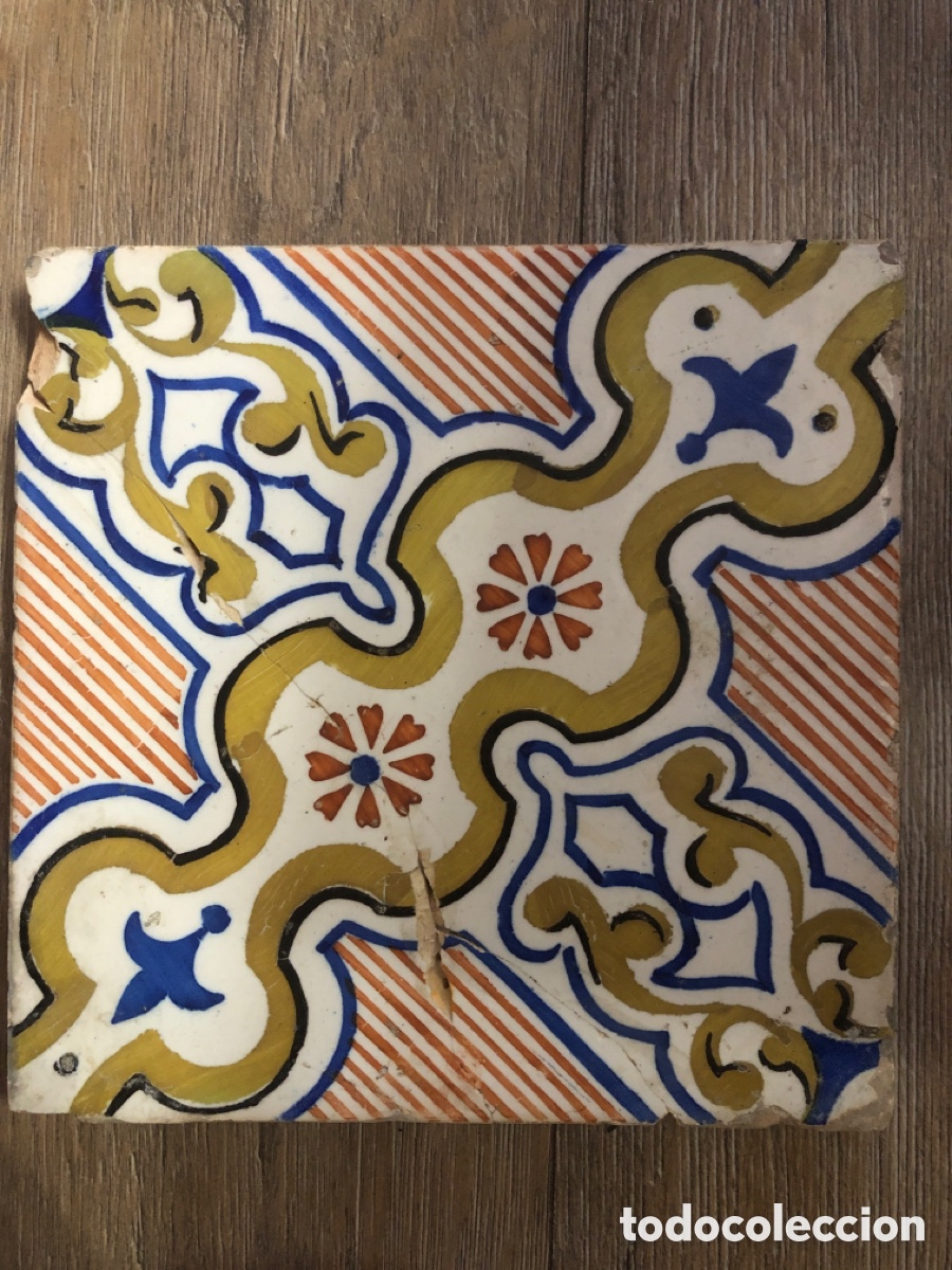 Antig&uuml;edades: Azulejo antigua cer&aacute;mica