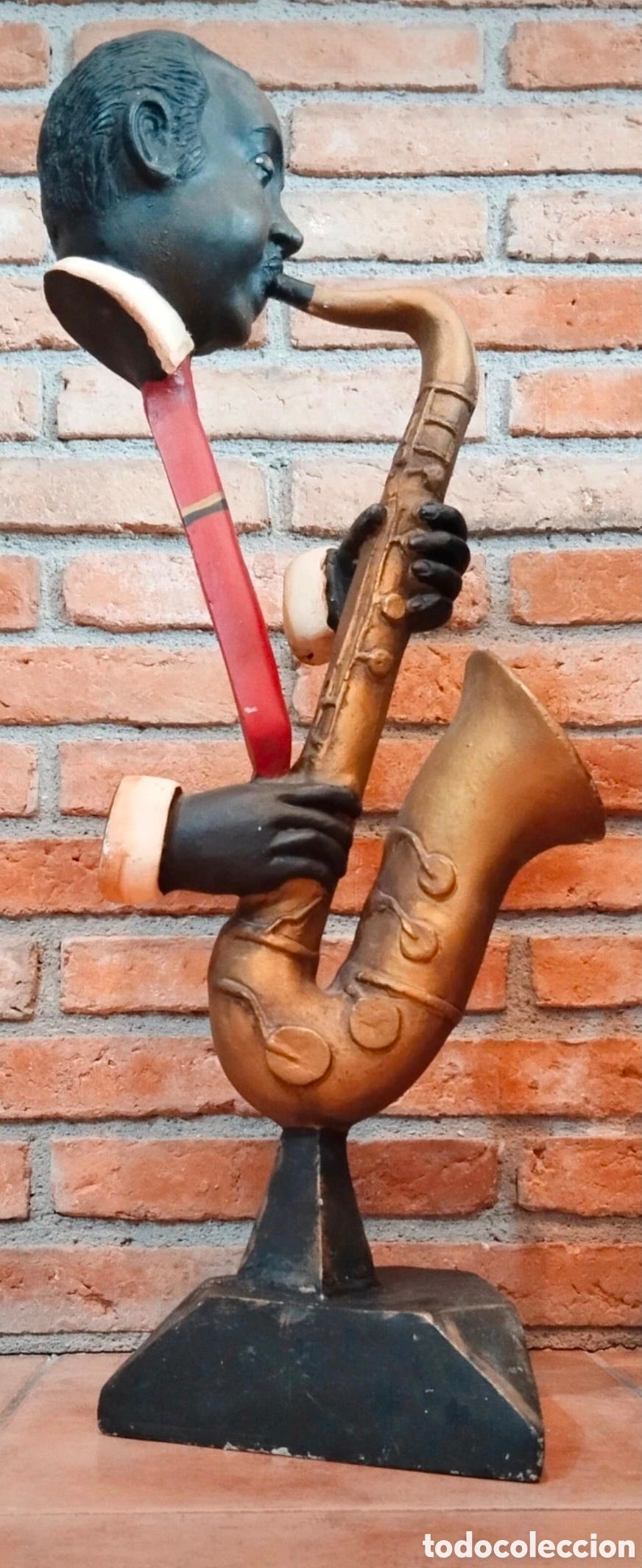 Antig&uuml;edades: Escultura Charlie Parker, por J. Martinet