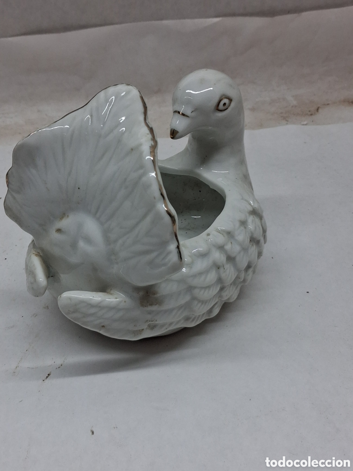 Antig&uuml;edades: Paloma de porcelana .. - Foto 2