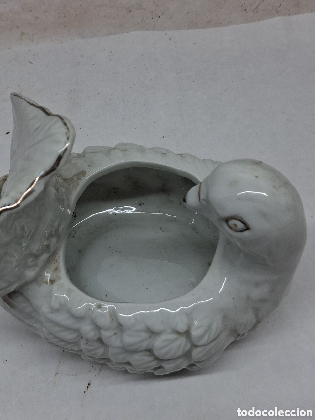 Antig&uuml;edades: Paloma de porcelana .. - Foto 3