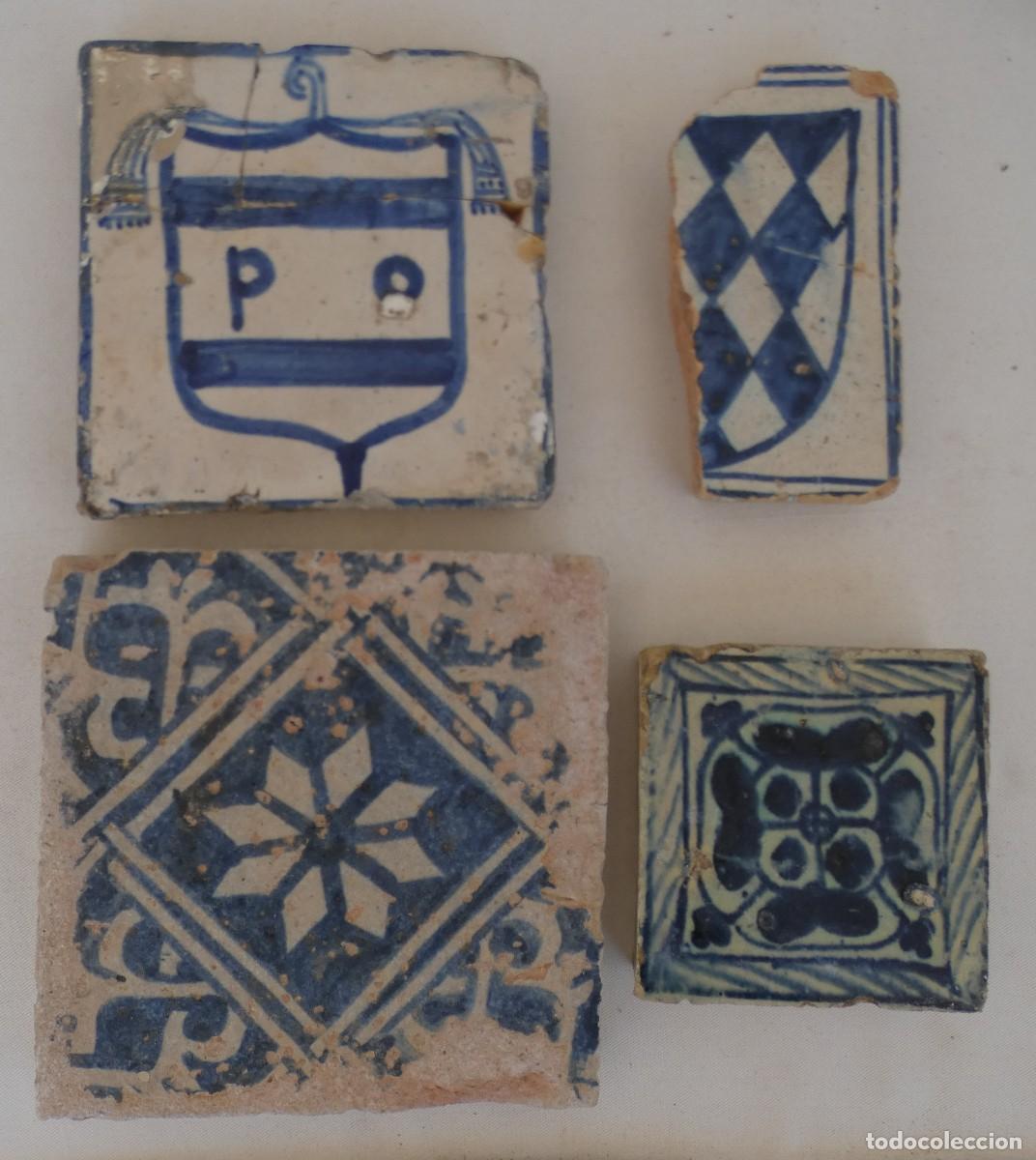 Antig&uuml;edades: Azulejos Espa&ntilde;ol Valencia siglo 15/16