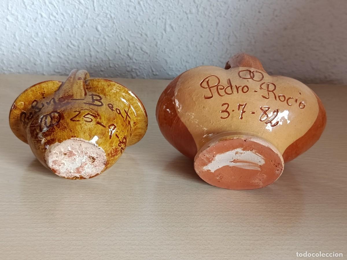Antig&uuml;edades: Lote 2 cestas de barro varios eventos - Foto 6