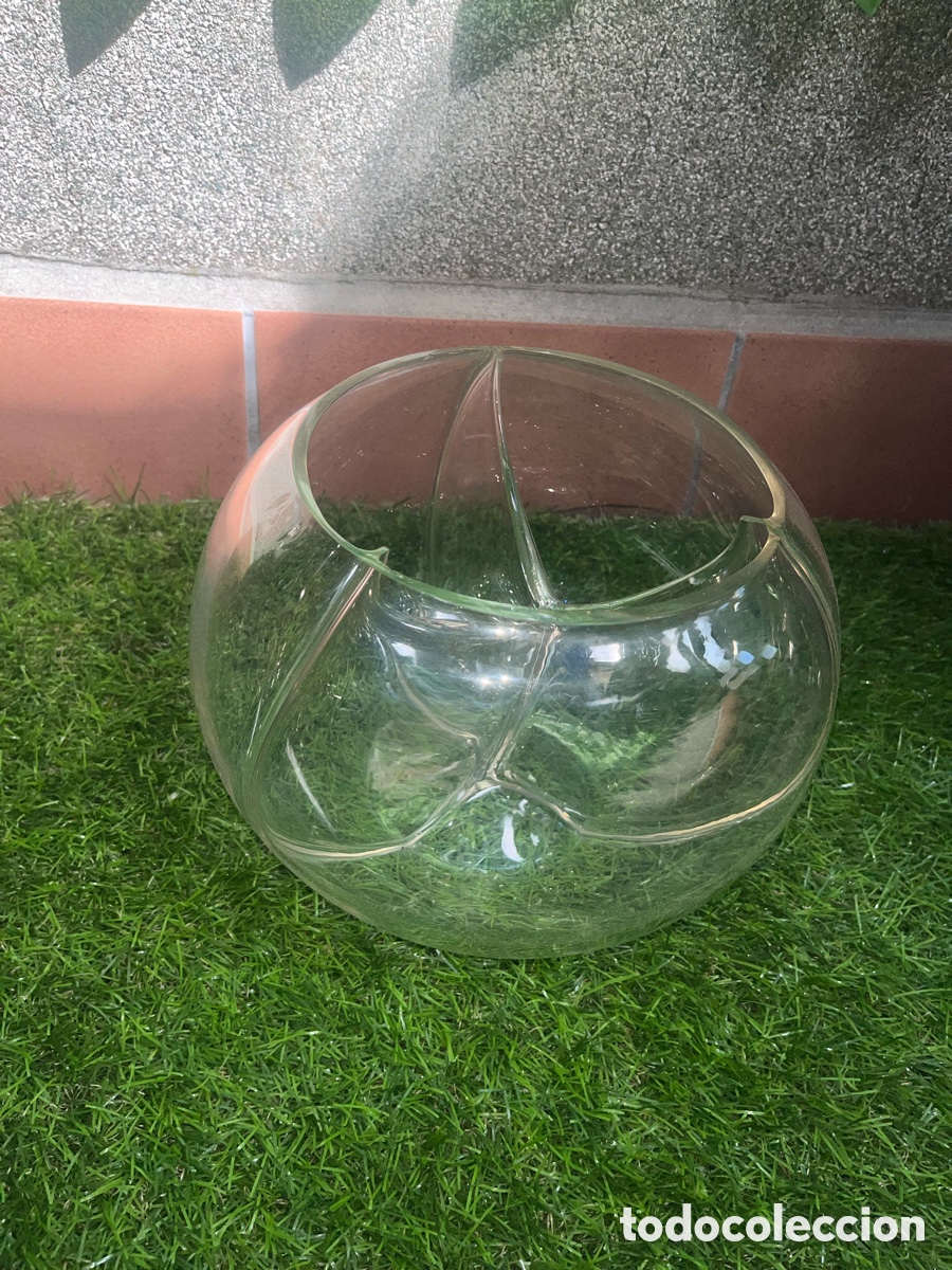 Antig&uuml;edades: Escultura cristal Murano Membrana Toni Zuccheri