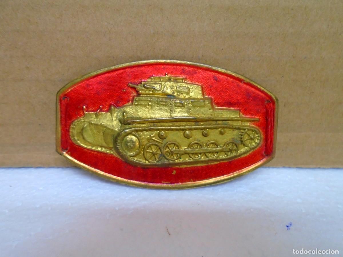 Antig&uuml;edades: DISTINTIVO DIVISION ACORAZADA BRUNETE 1943 ESPA&Ntilde;A.CARRO DE COMBATE PANZER.